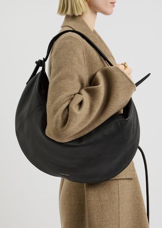 Fortuna Grained-Leather Shoulder Bag