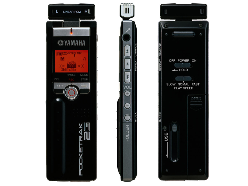 The Pocketrak 2G is slim and lightweight