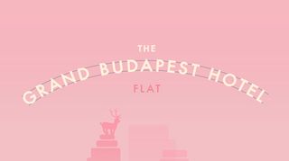 Wes Anderson flat design