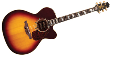 Country star&#039;s new electro-acoustic features his own silhouette on the headstock