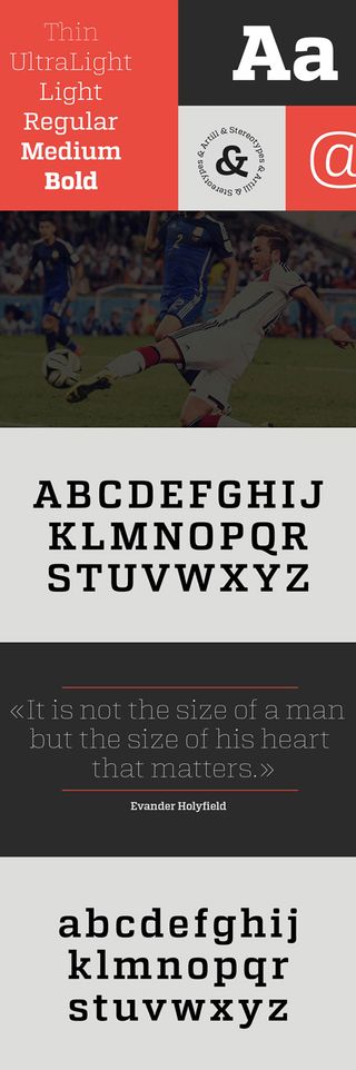 Free font: Atletico