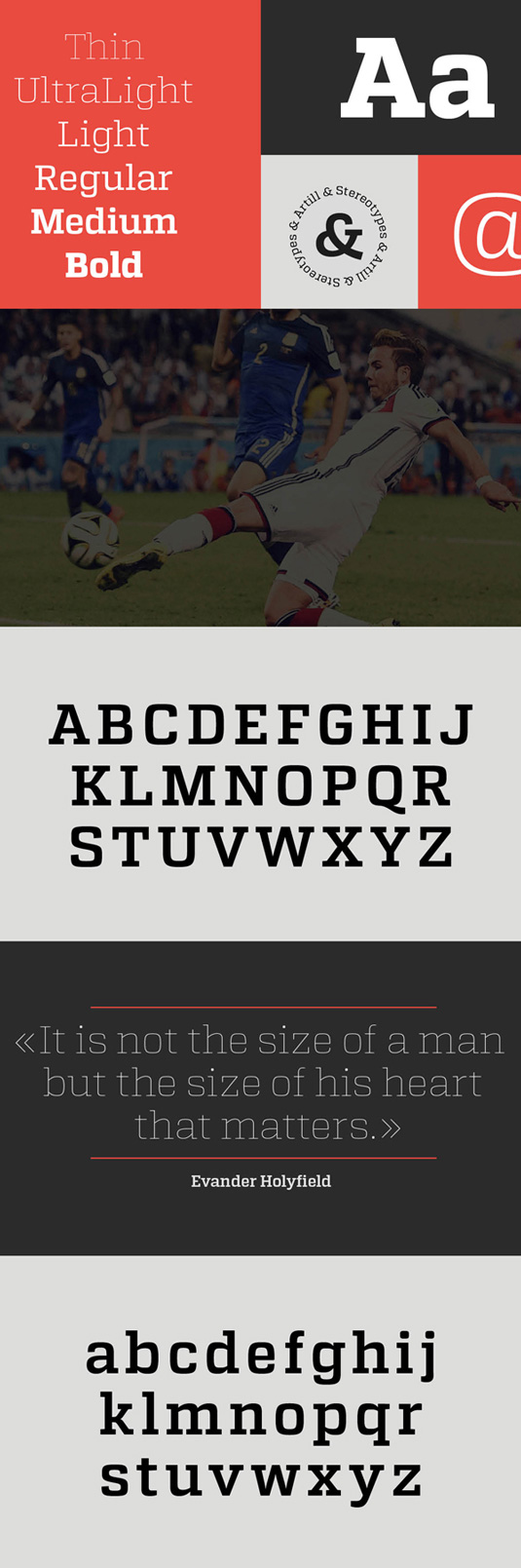 Free font: Atletico