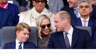 Prince George, Zara Tindall, Prince William