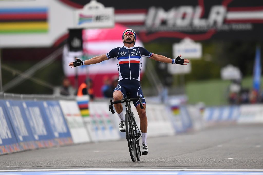 Julian Alaphilippe wins World Championships