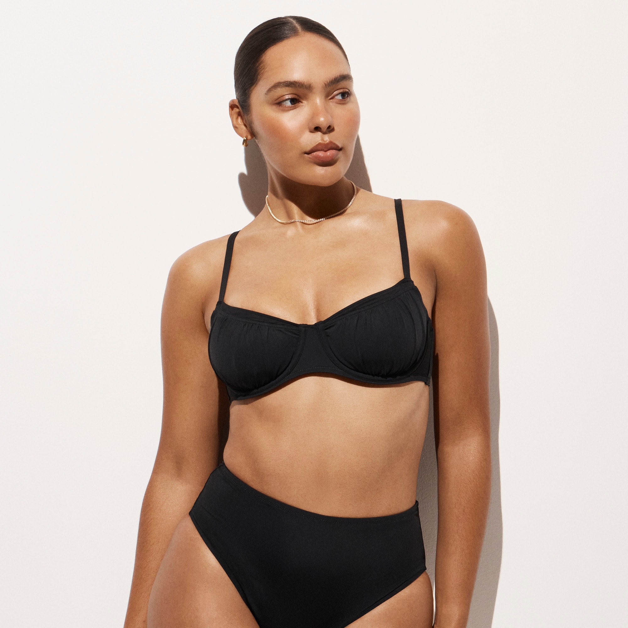 Ruched Underwire Bikini Top
