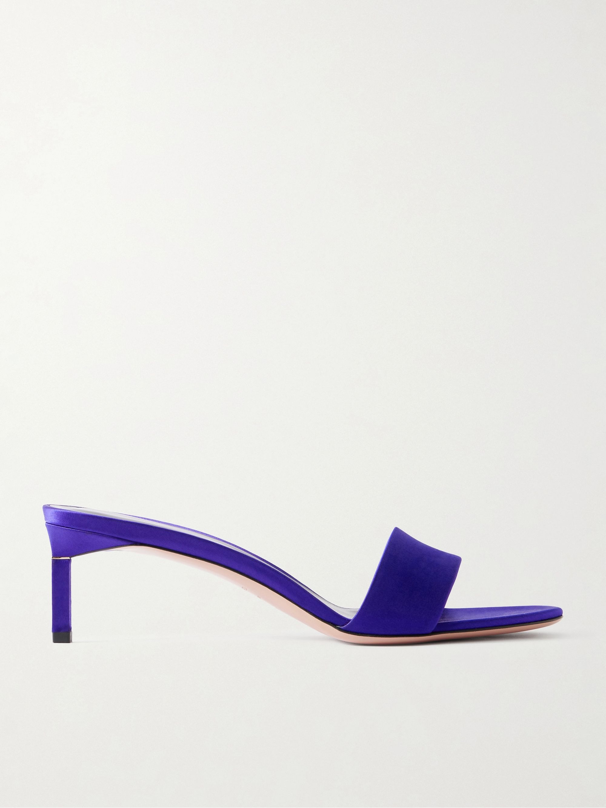 Tom Ford, Satin Mules in Purple