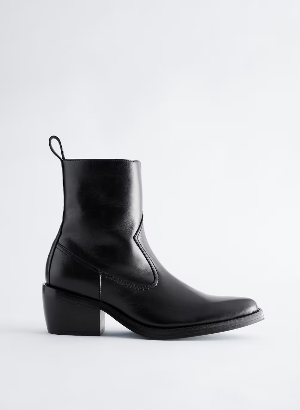 Stories, Leather Cowboy Boots