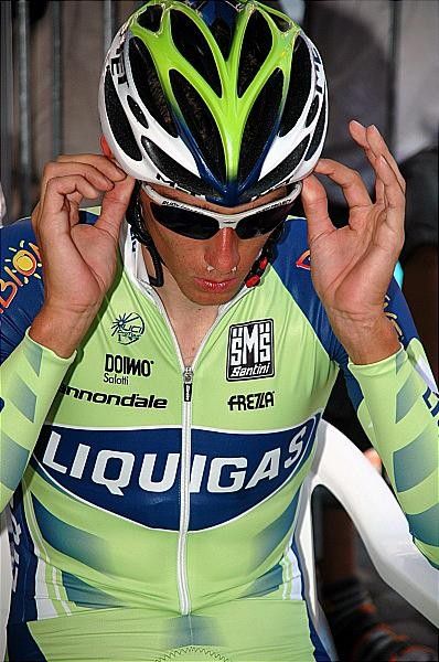 Roman Kreuziger (Liquigas) focuses on what is ahead.
