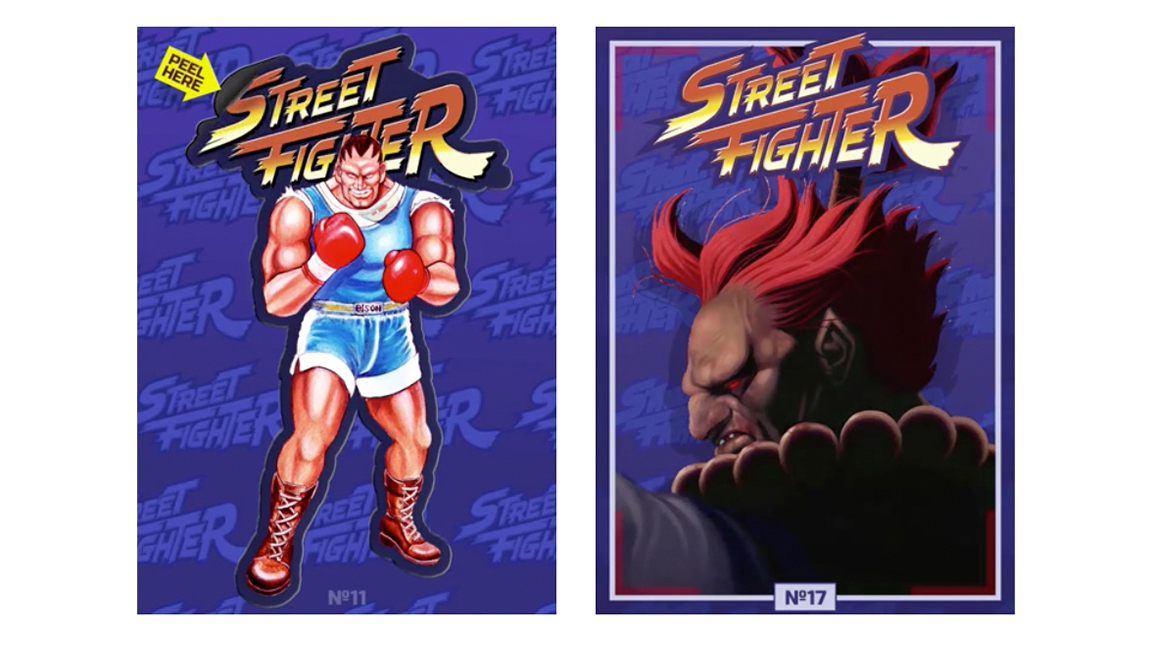 Images of the Street Fighter NFT