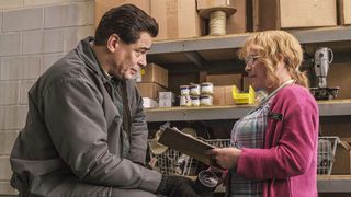 Benicio del Toro and Patricia Arquette in "Escape at Dannemora" (2018)