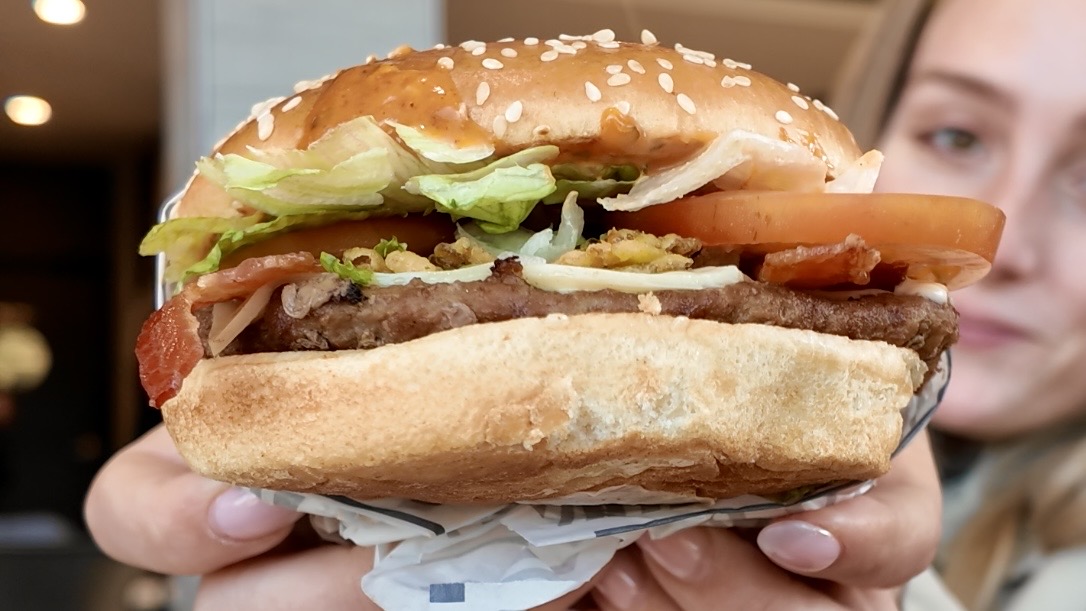BBQ Bounty Whopper at Burger King