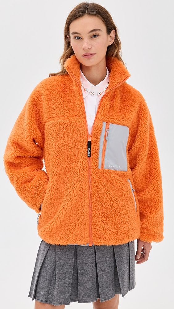 Sandy Liang Rain Fleece Jacket