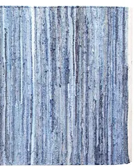 Recycled Cotton Handmade Denim Chindi Floor Rug |From £7.99 on Amazon&nbsp;