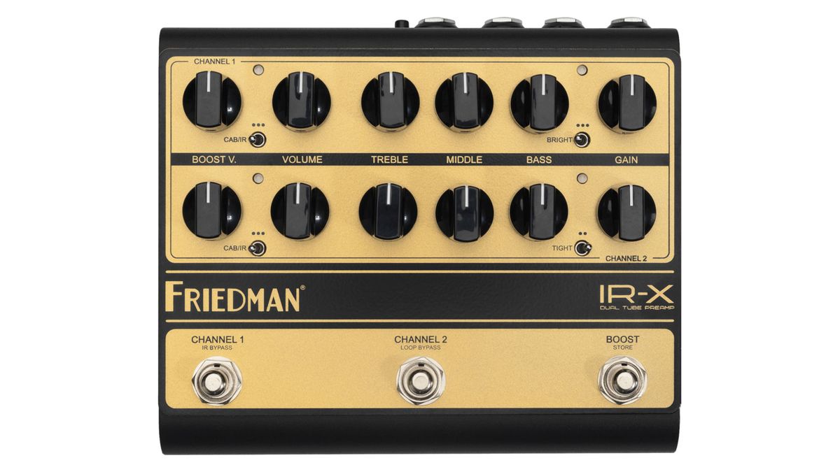Friedman IR-X pedal amp top