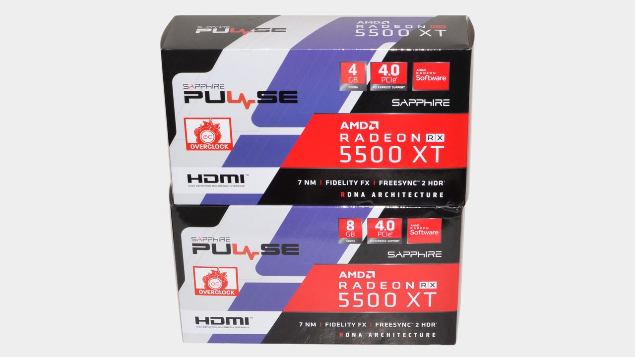 Radeon RX 5500 XT photos