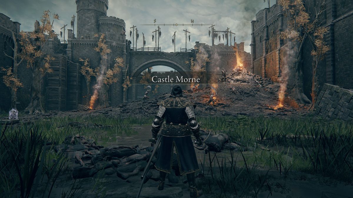 castle morne courtyard
