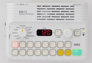 Korg KR-11 practice drum machine
