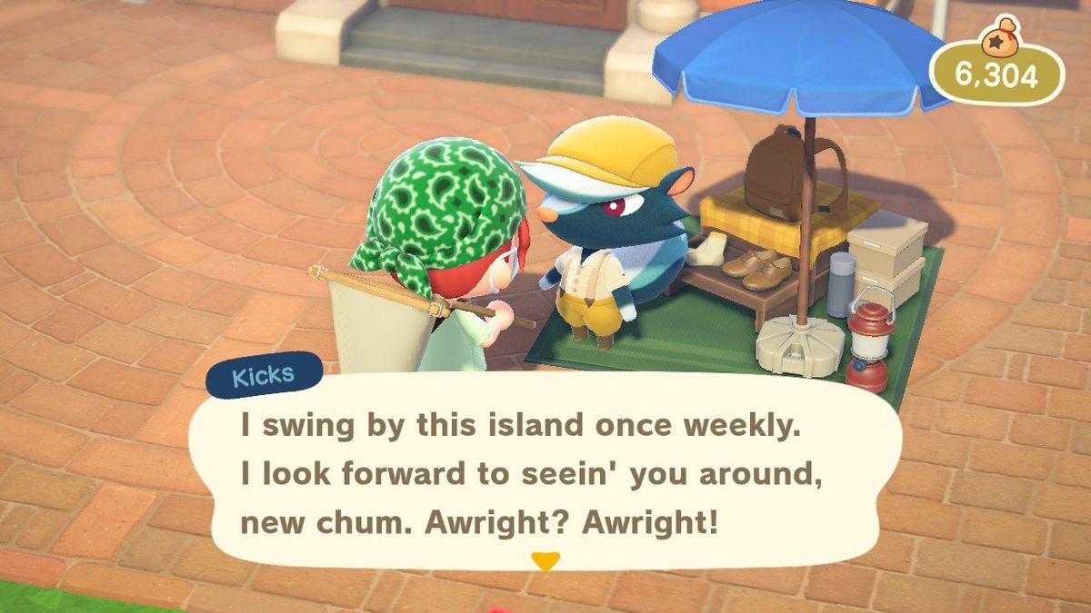 Animal Crossing New Horizons — Everything you need to know about Kicks