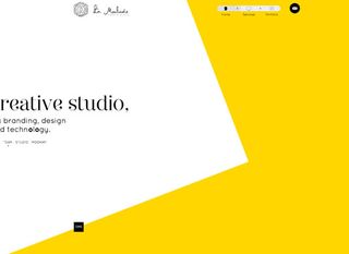 Nice use of parallax in this agency site