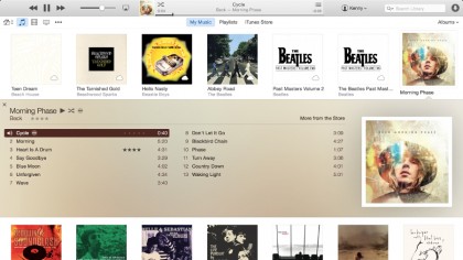 Yosemite iTunes 1