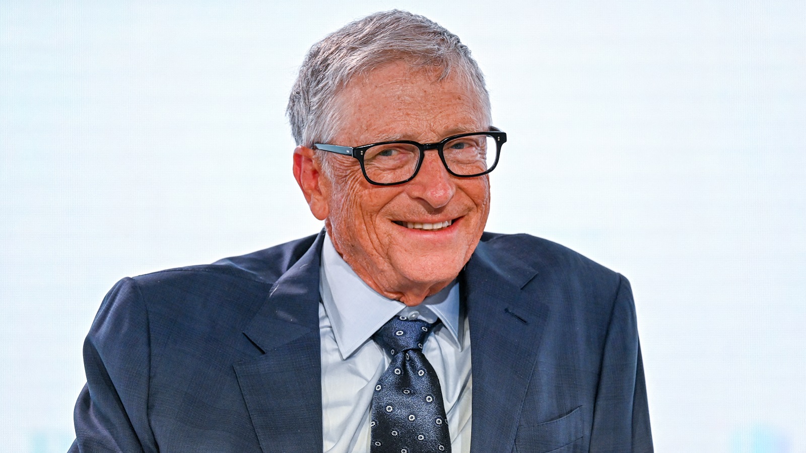 Bill Gates at an event of the Gates Foundation.
