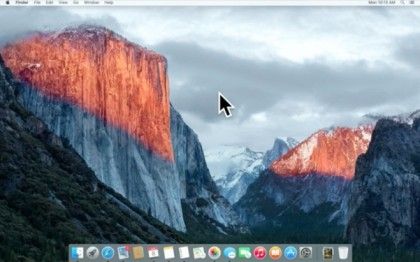 mac os x el capitan cursor for windows 10