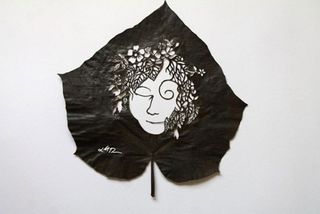 Leaf art