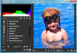 Free photo editing tools: Photivo