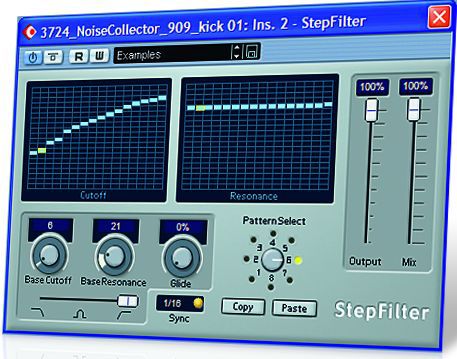 Treat your kicks to a filter sweep for some hardcore techno vibe