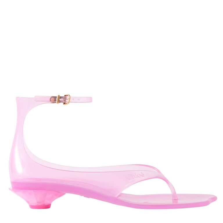 Chloé Women's Sandalo Jelly Brown
