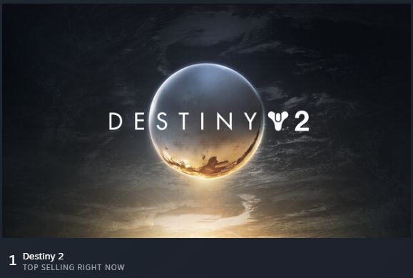 Destiny 2: Top Selling Right Now