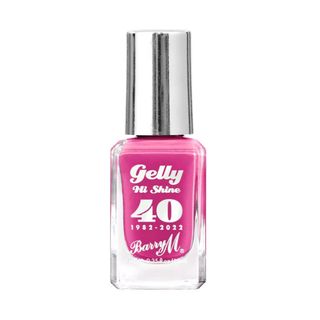 Barry M Gelly Hi Shine Nail Paint in Strawberry Cheesecake