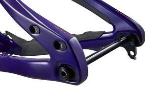 Close up on the rear dropout on Giant Glory Advanced