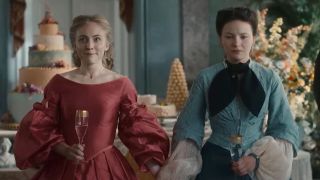 Two of the stars of The Empress in the show on Netflix.