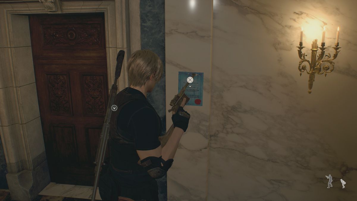 Resident Evil 4 Remake Spinels - Blue Request poster