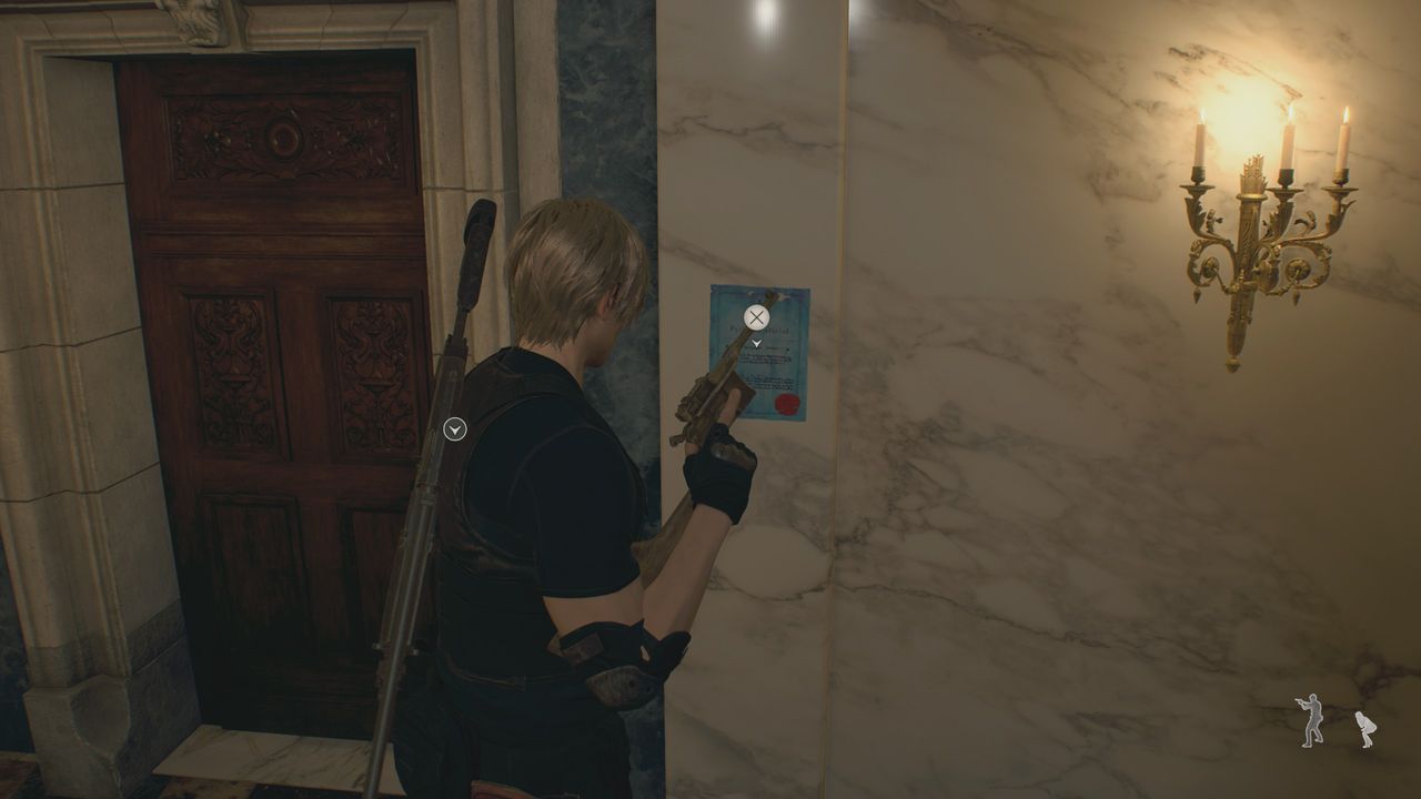 Resident Evil 4 Remake Spinels - Blue Request poster