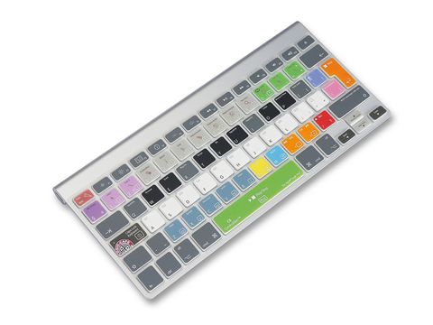 Logic Café's ControlSkin is great for music control, not so hot for typing.
