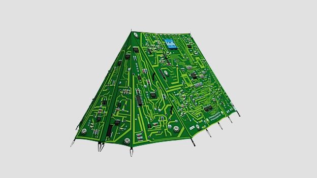 The Festival: Fieldcandy Circuit Board Tent