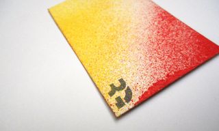 Colourful business cards