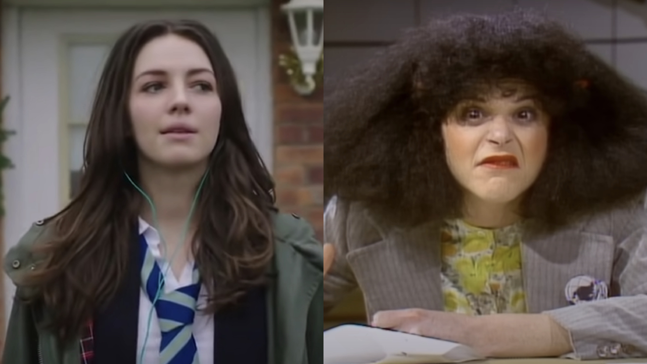 Ella Hunt in Anna and the Apocalypse and Gilda Radner on SNL