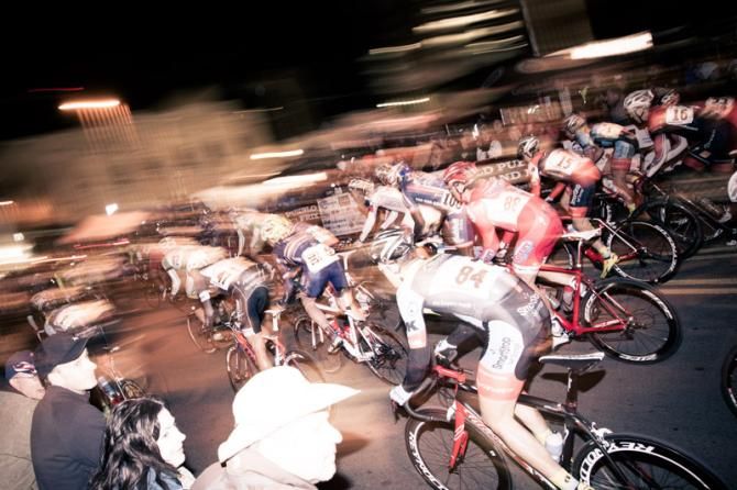 And they're off! The elite men begin their 75-minute event at the Old Pueblo Grand Prix.