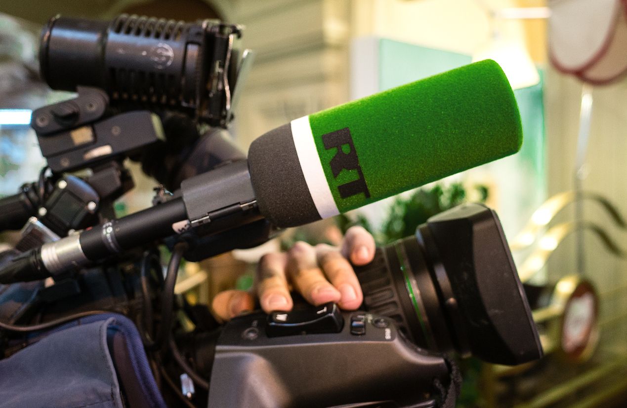 Russia Today microphone