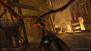 Screenshot from Resident Evil 4 VR