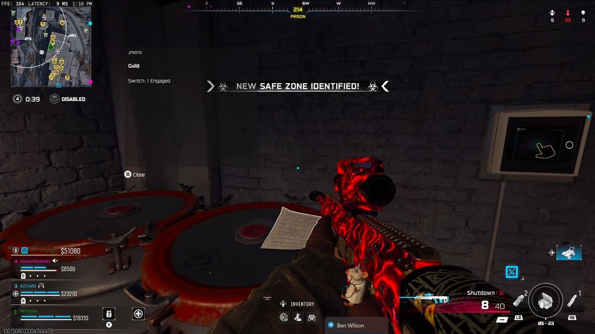 Completing the new Rebirth Island easter egg on Call of Duty: Warzone.