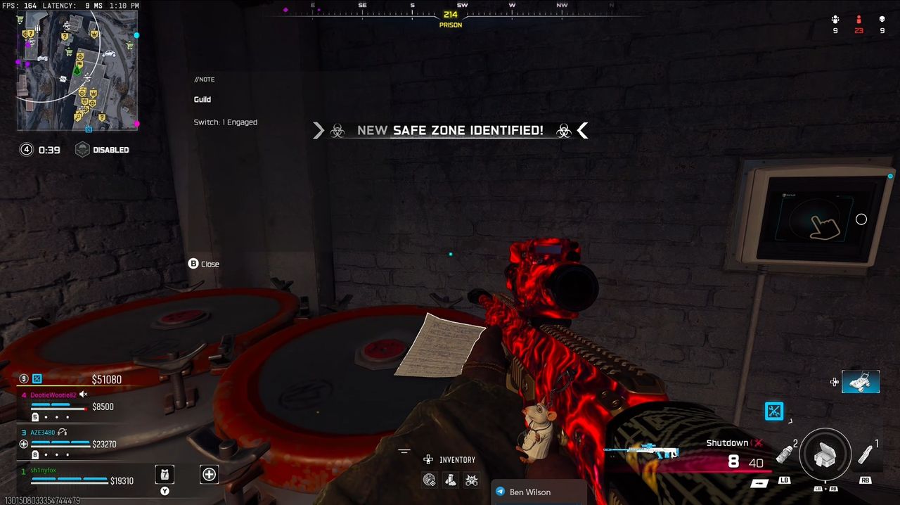 Completing the new Rebirth Island easter egg on Call of Duty: Warzone.
