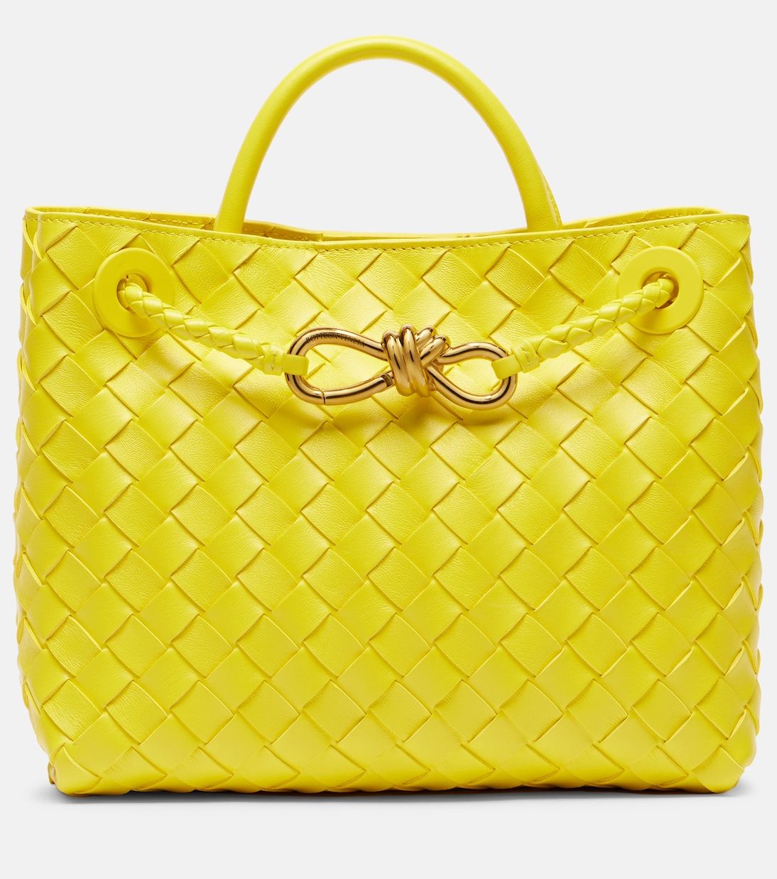 Andiamo Small Leather Tote Bag