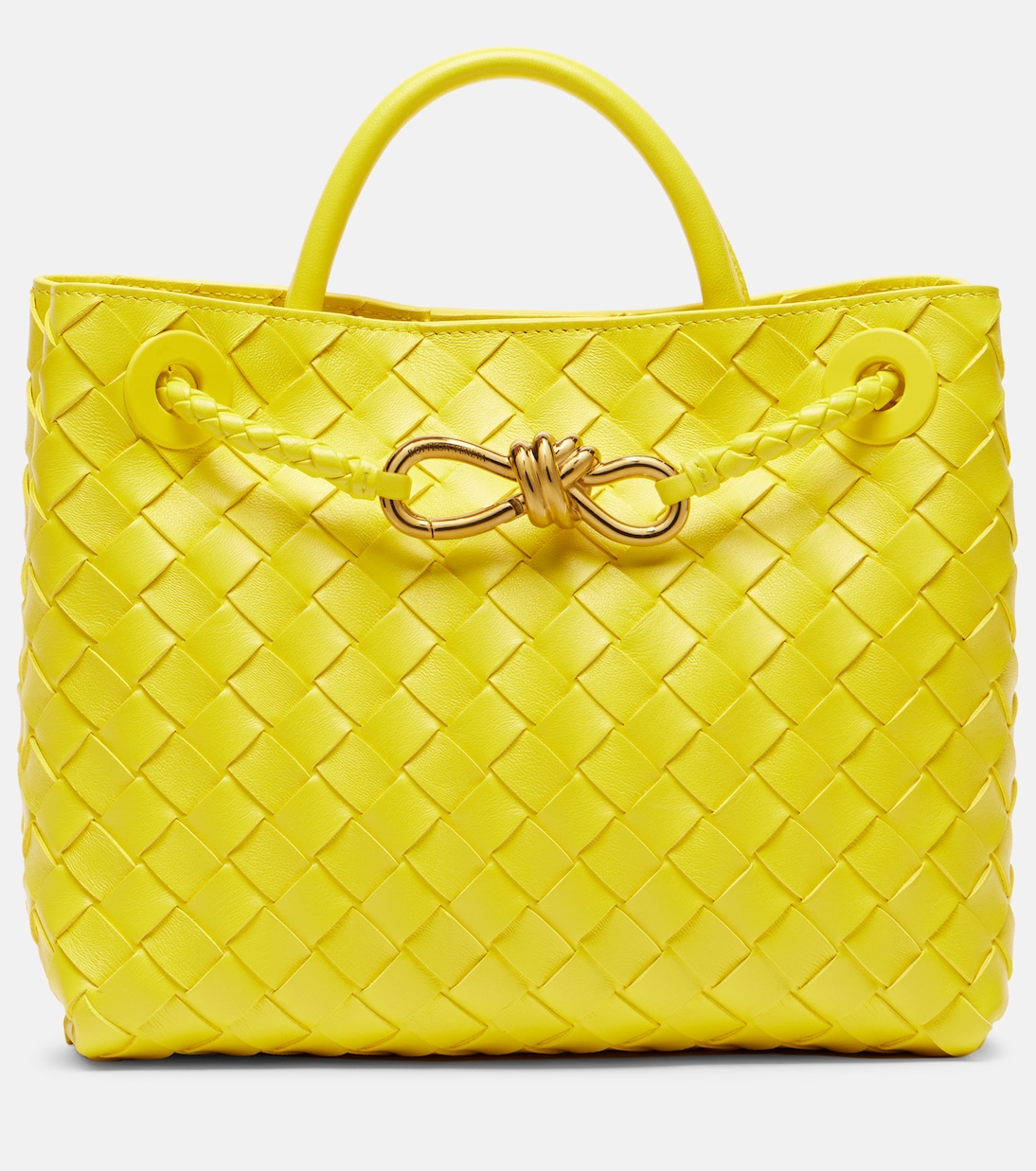 Andiamo Small Leather Tote Bag