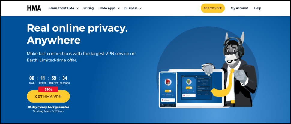  HMA VPN For Business, Win, Mac, iOS, Android, Linux, Routers