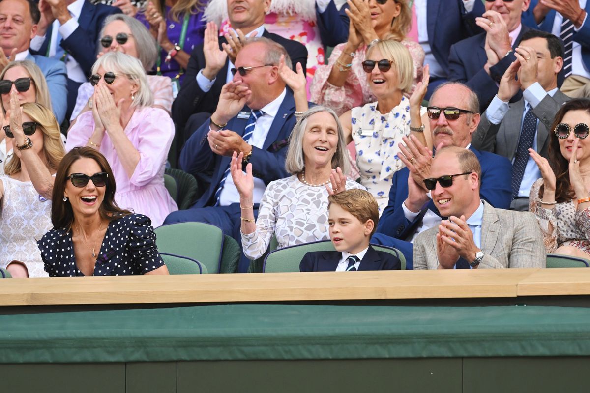 A special Wimbledon exception was made for Prince George this weekend ...