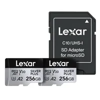 Lexar 2-Pack 256GB Professional Silver Plus MicroSD Card